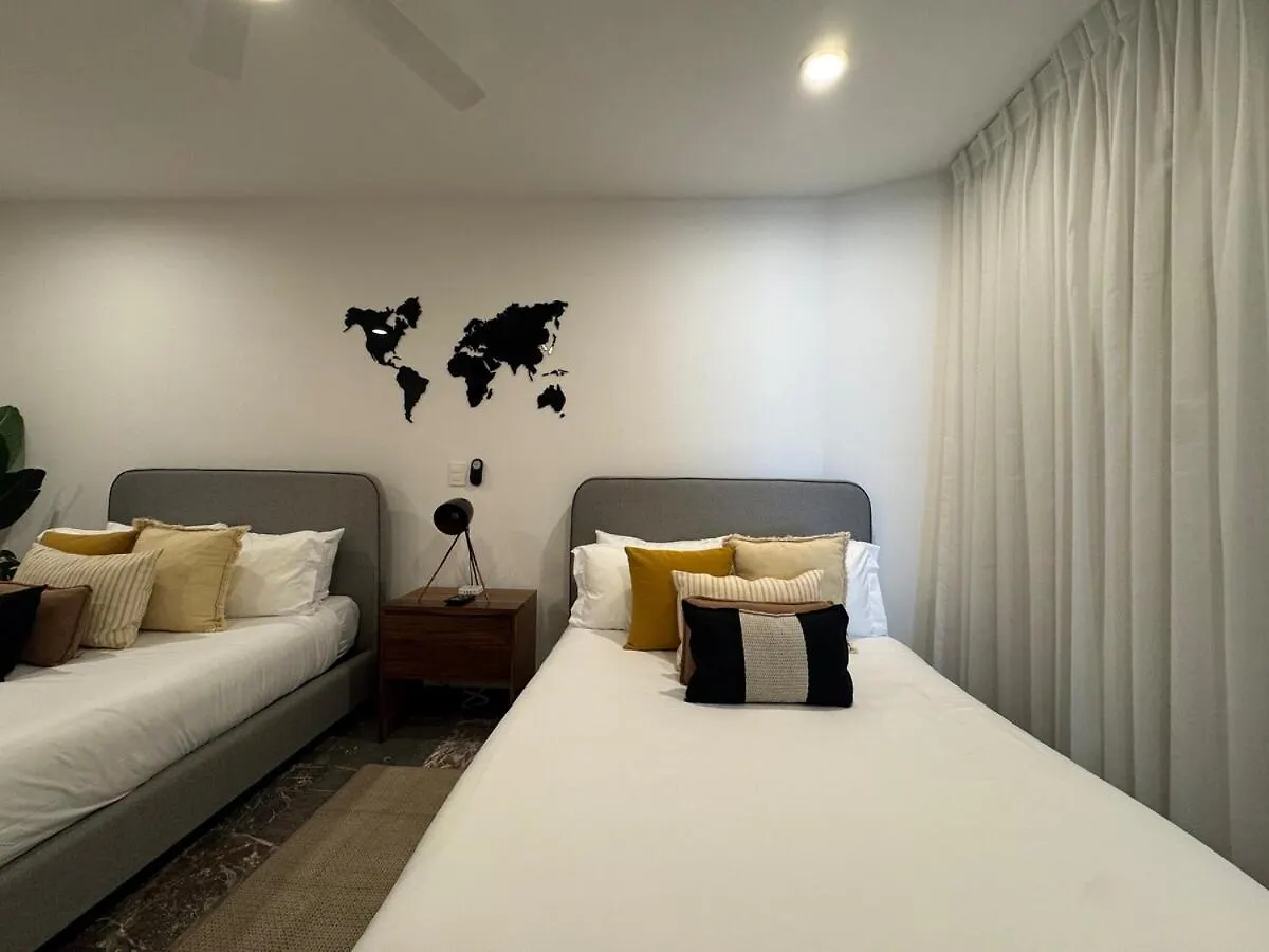 Apartment 2 Bedrooms Ocean View, Private Plunge Pool, Gym Playa del Carmen Mexico