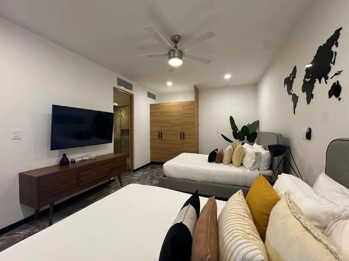 Apartment 2 Bedrooms Ocean View, Private Plunge Pool, Gym Playa del Carmen