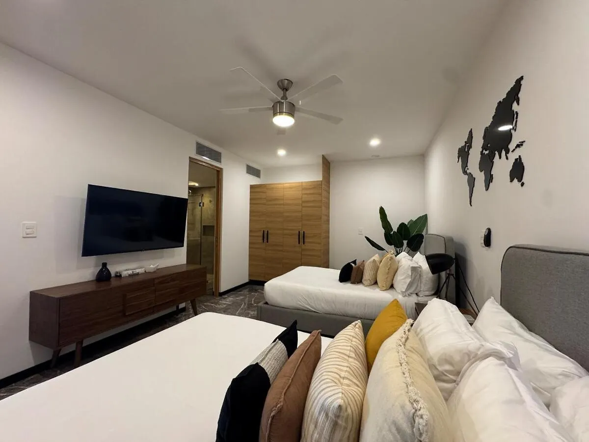 2 Bedrooms Ocean View, Private Plunge Pool, Gym Playa del Carmen Mexico